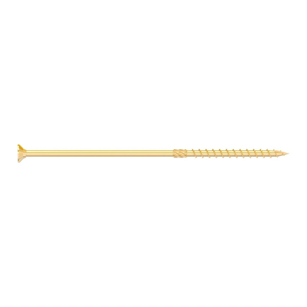 Simpson Strong-Tie SDCP22858 Strong-Drive SDCP TIMBER-CP Screw, 0.315-in. x 8-5/8-in. T40, Yellow Zinc, 250-Pack