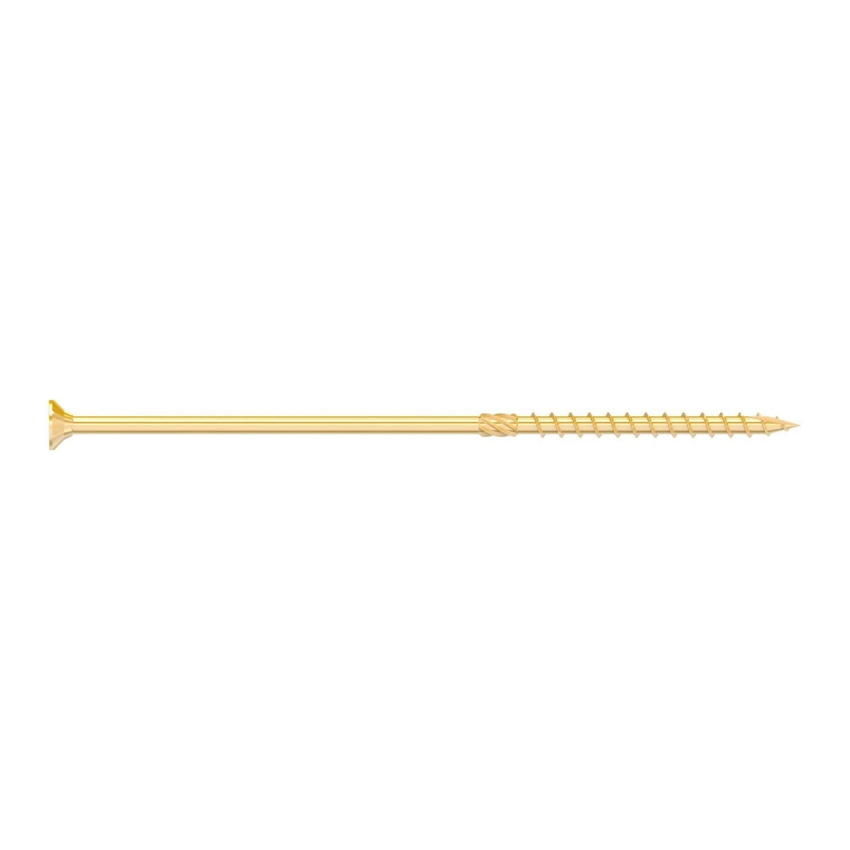 Simpson Strong-Tie SDCP22858 Strong-Drive SDCP TIMBER-CP Screw, 0.315-in. x 8-5/8-in. T40, Yellow Zinc, 250-Pack