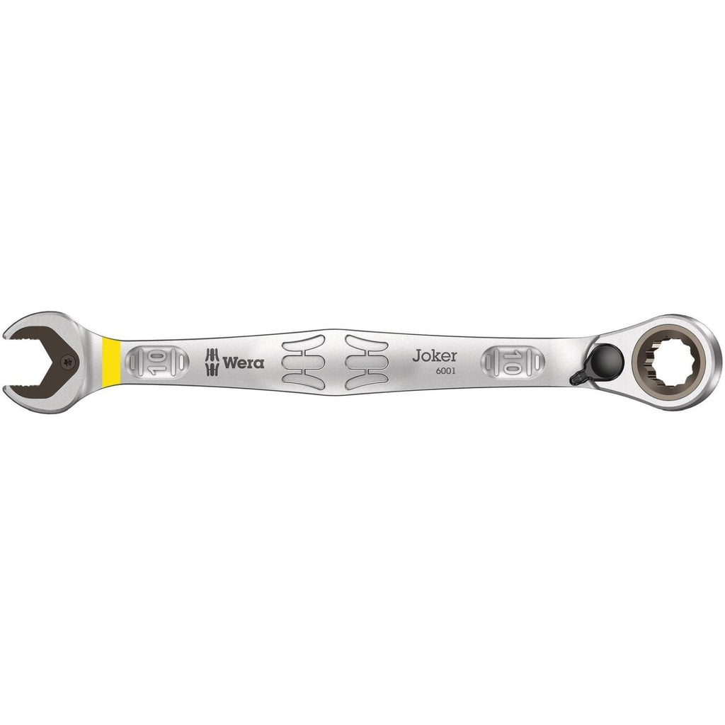 Wera 6001 Joker Switch Ratcheting Combination Wrench, With Switch Lever, 10x159-mm.