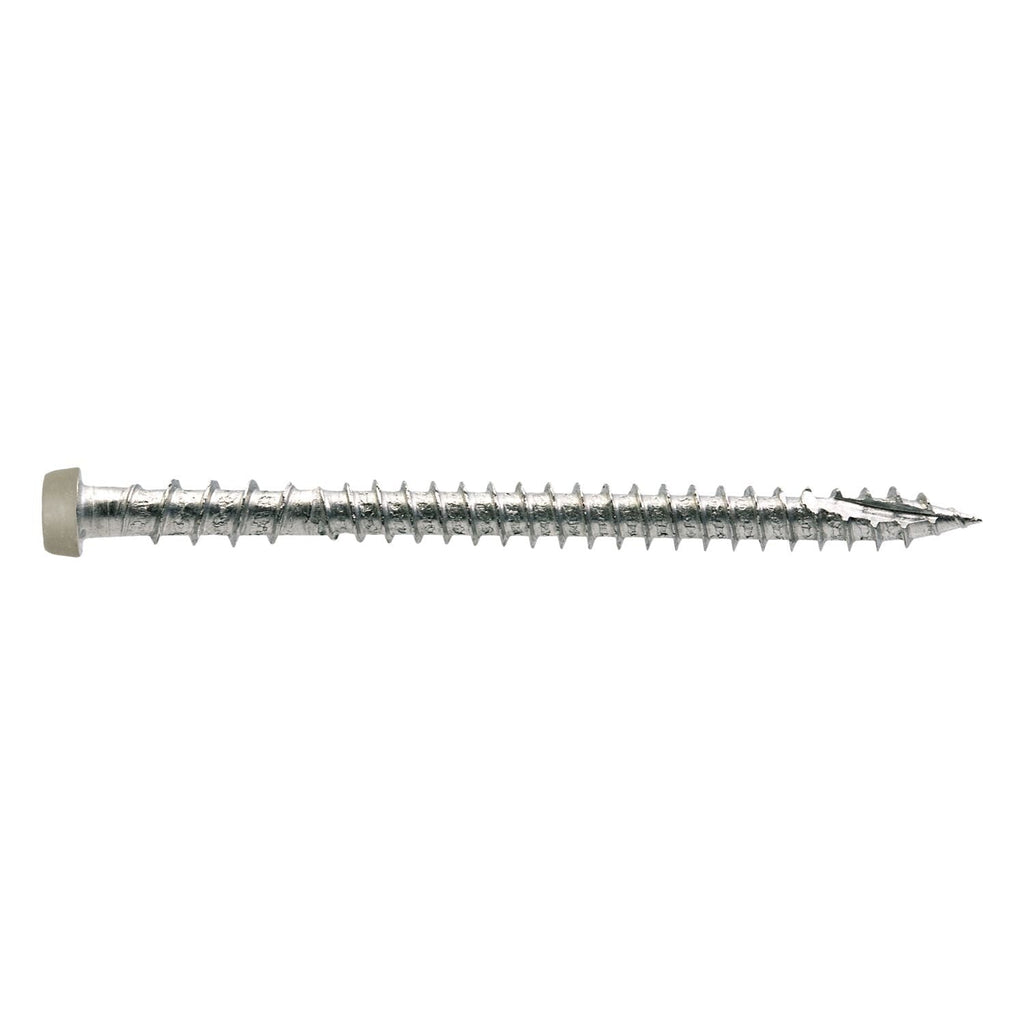 Simpson Strong-Tie DCU234GRR350 Deck-Drive DCU COMPOSITE Screw, #10 x 2-3/4-in. T20, Quik Guard, Gray, 350-Pack