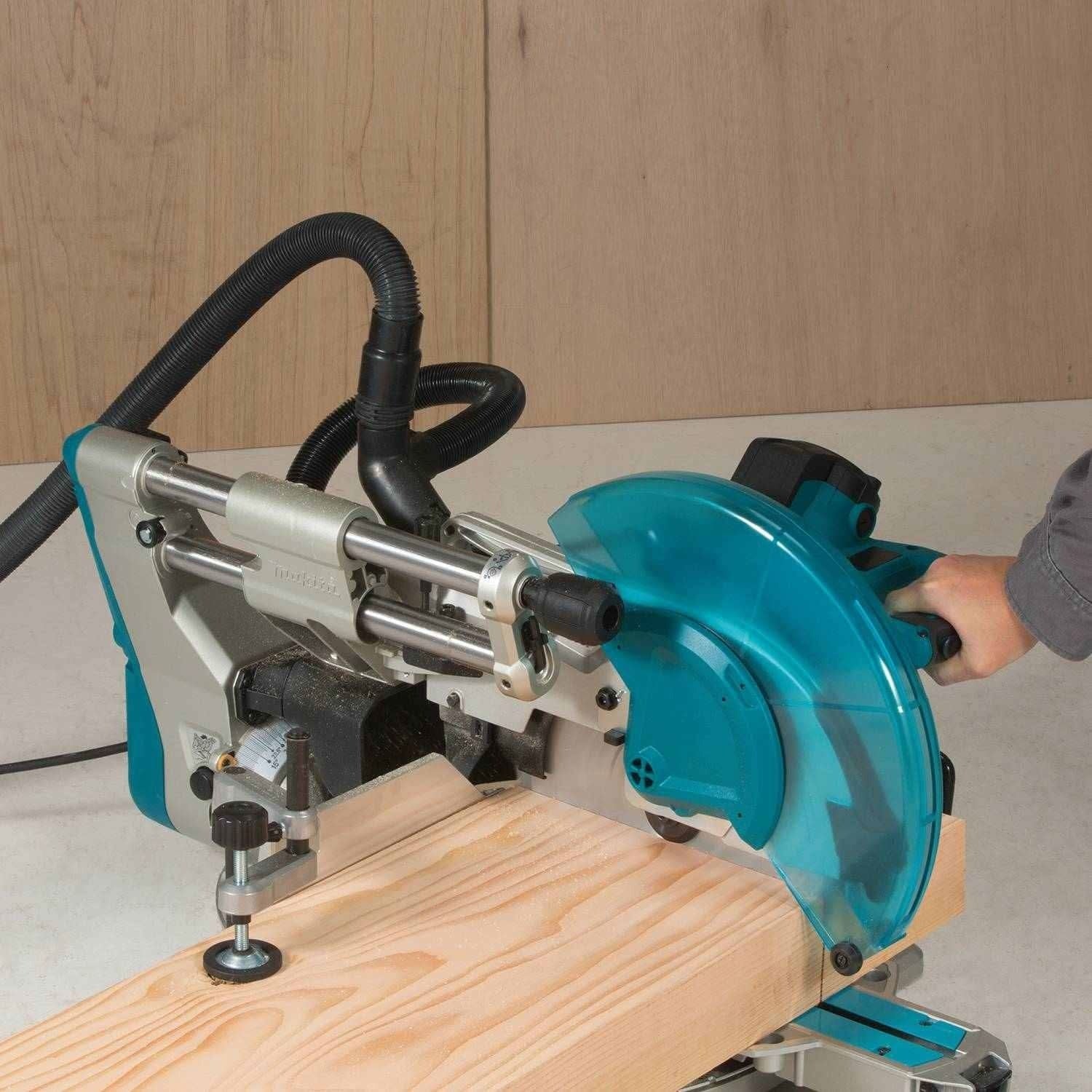 Makita LS1219L Corded 12" Dual-Bevel Sliding Compound Miter Saw with Laser