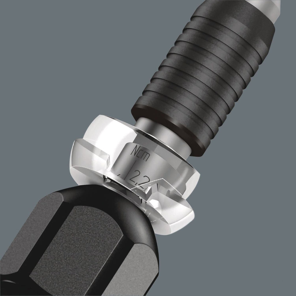 Wera 1430 Esd Kraftform Micro Adjustable Torque Screwdrivers (0.02-0.11 Nm) With Quick-Release Chuck, 1431 Esdx0.05-0.11 Nm
