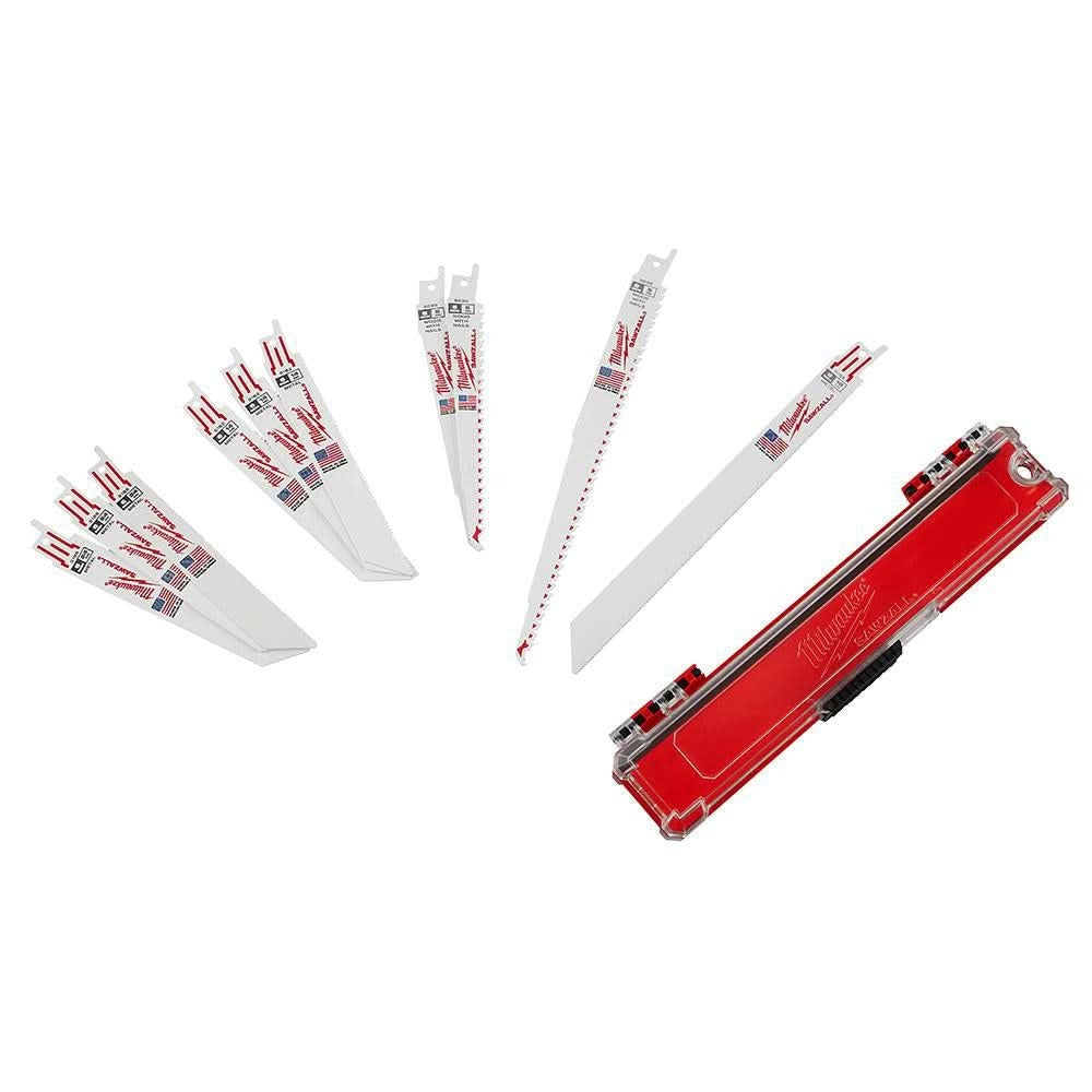 Milwaukee 49-22-1110 10-Piece SAWZALL Reciprocating Saw Blade Set