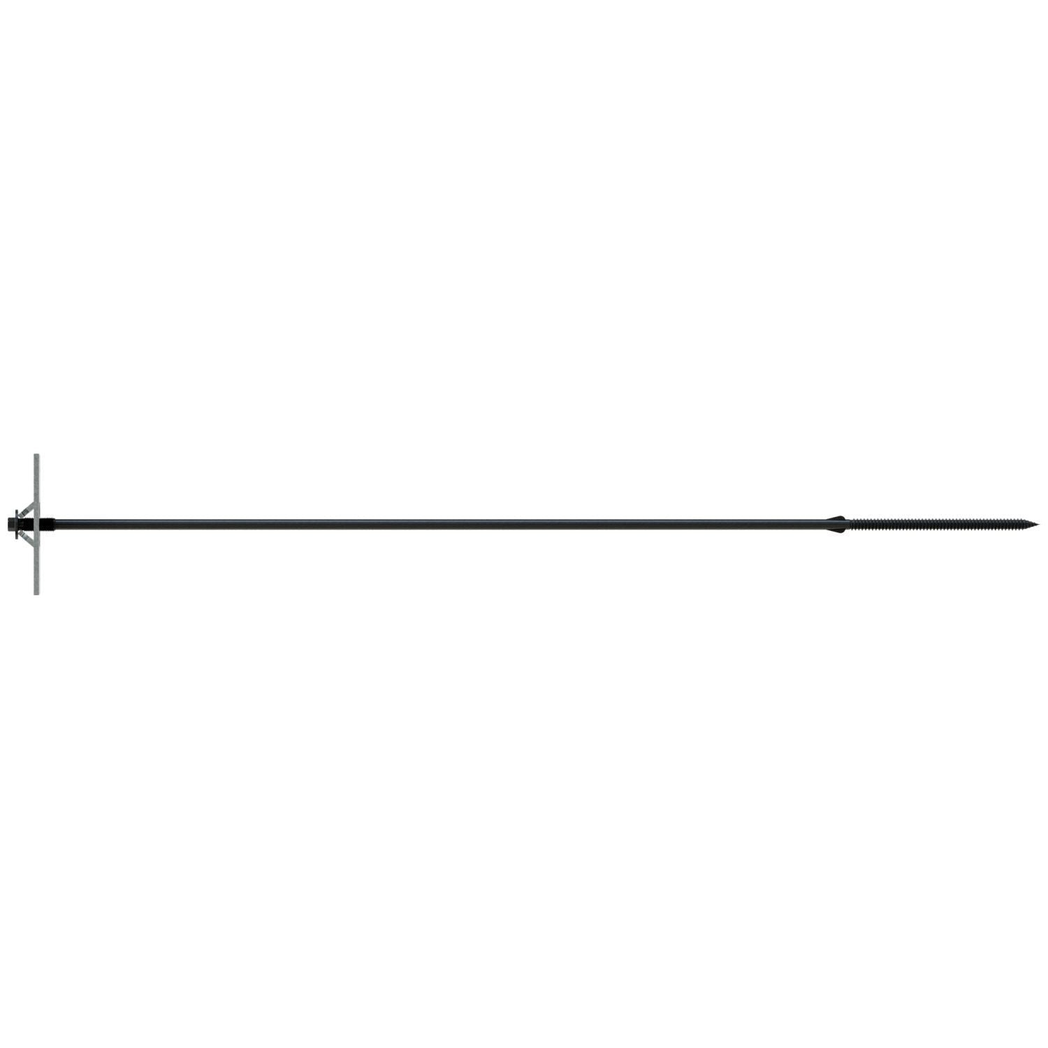 Simpson Strong-Tie SDWF2726-TUW Strong-Drive SDWF FLOOR-TO-FLOOR Screw, 0.270-in. x 26-in. 5/16 Hex, E-coat, 25-Pack
