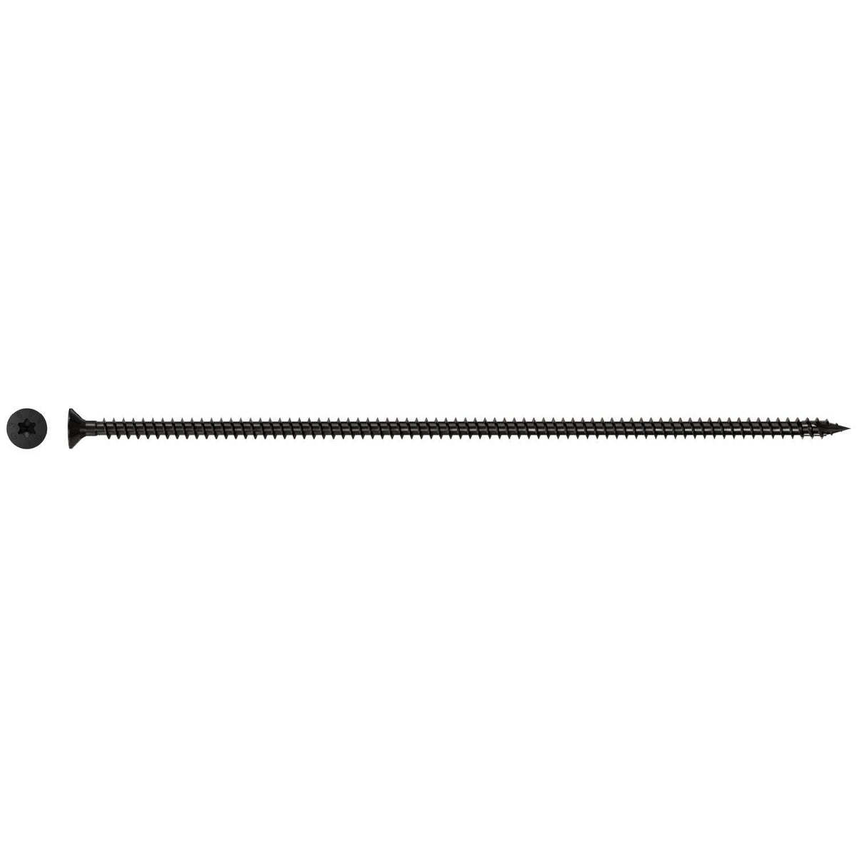 Simpson Strong-Tie SDCF10X360-R25 Strong-Drive SDCF TIMBER-CF Screw, 0.390-in. x 14-in. T50, E-Coat, 25-Pack