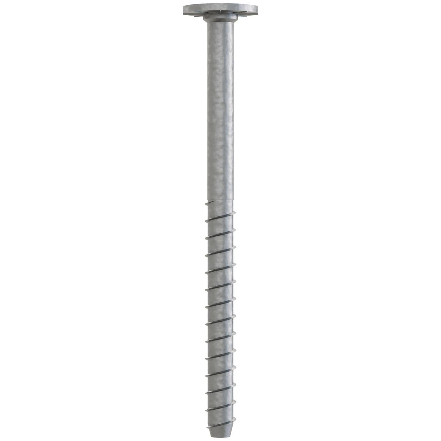 Simpson Strong-Tie THDB62100WHMG Titen HD 5/8-in. x 10-in. Mech. Galv. Washer-Head Heavy-Duty Screw Anchor, 10-Pack