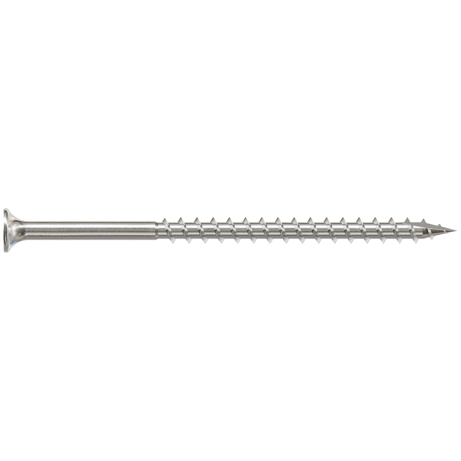 Simpson Strong-Tie T10350DBB Bugle-Head Wood Screw, Square Drive, #10 x 3-1/2-in. #2 Square, Type 316, 1000-Pack