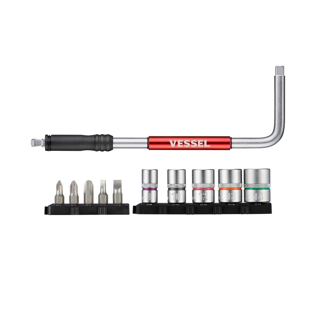 Vessel SLH21U 2 Way-Speed L-Handle, 11-Piece Set