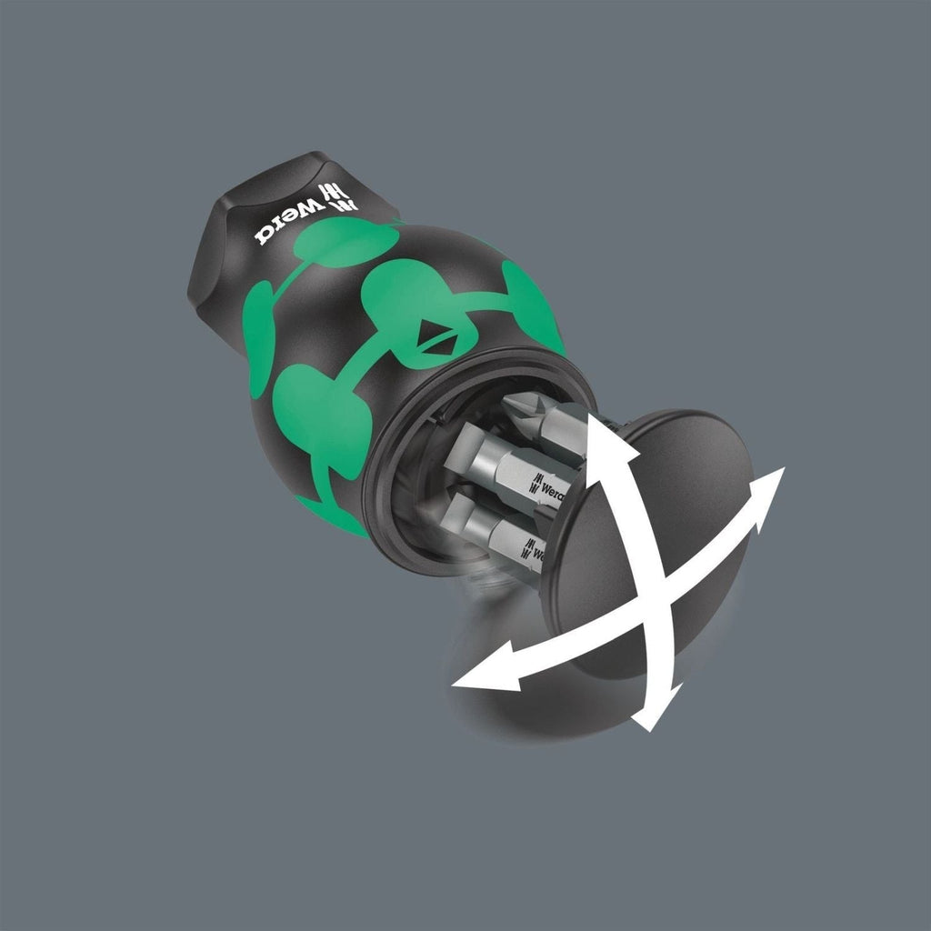 Wera Kraftform Kompakt Stubby Magazine 4, 6-Pieces