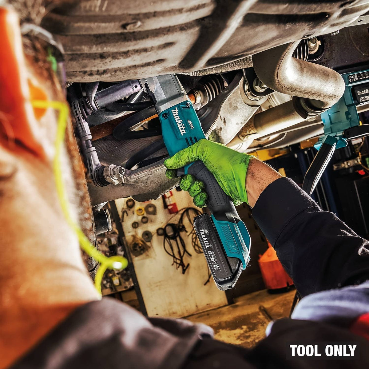 Makita XLT04Z 18V LXT Brushless High Torque 1/2-in. Angle Impact Wrench w/ Friction Ring, Tool Only