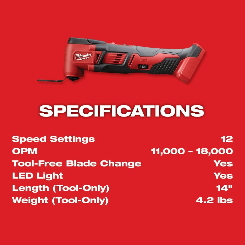 Milwaukee M18 Multi-Tool, Tool Only (PROMO)