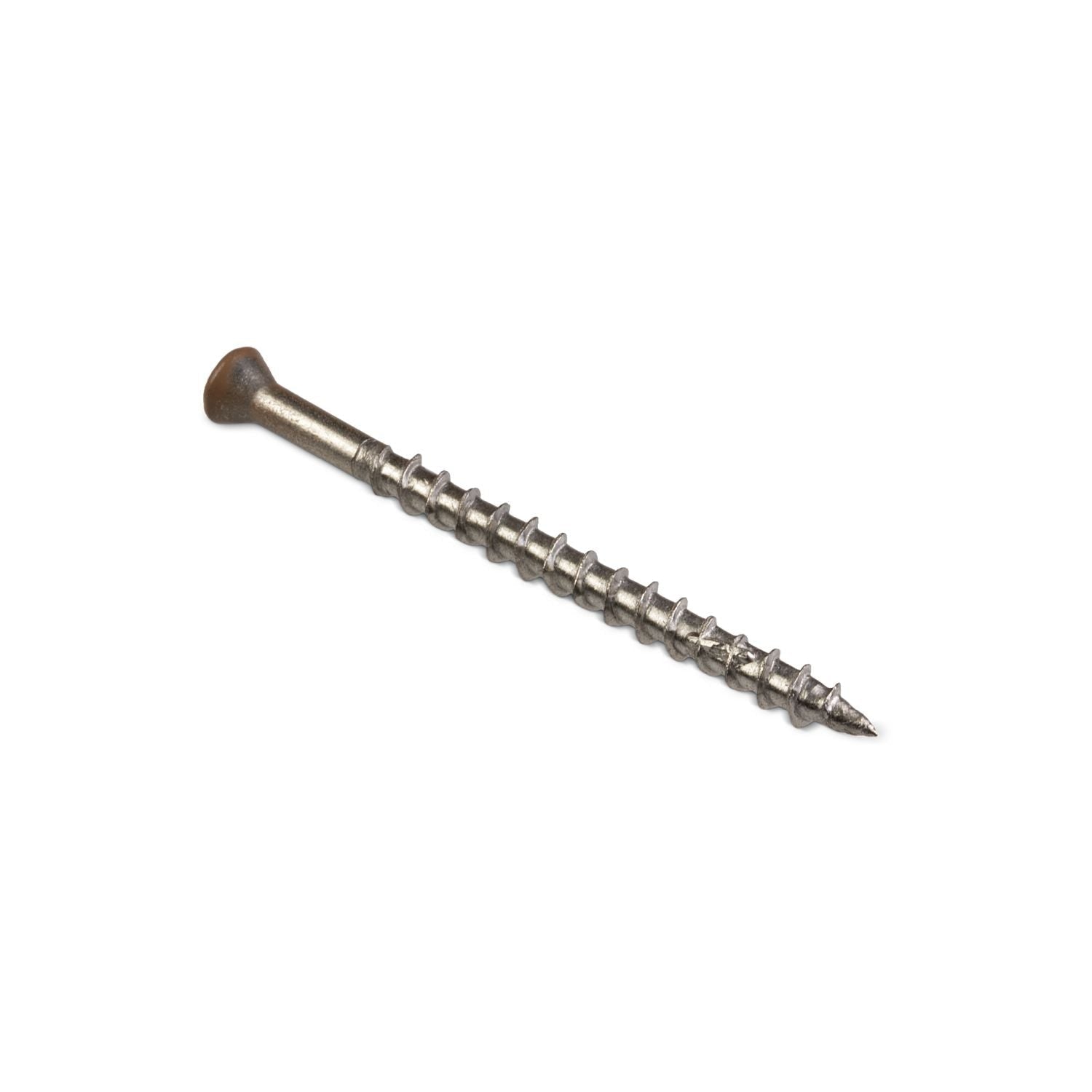 Simpson Strong-Tie T07225WJI Deck-Drive DWP WOOD SS Screw, #7 x 2-1/4-in. T-15, Trim Head, Type 316, Tan 03, 350-Pack