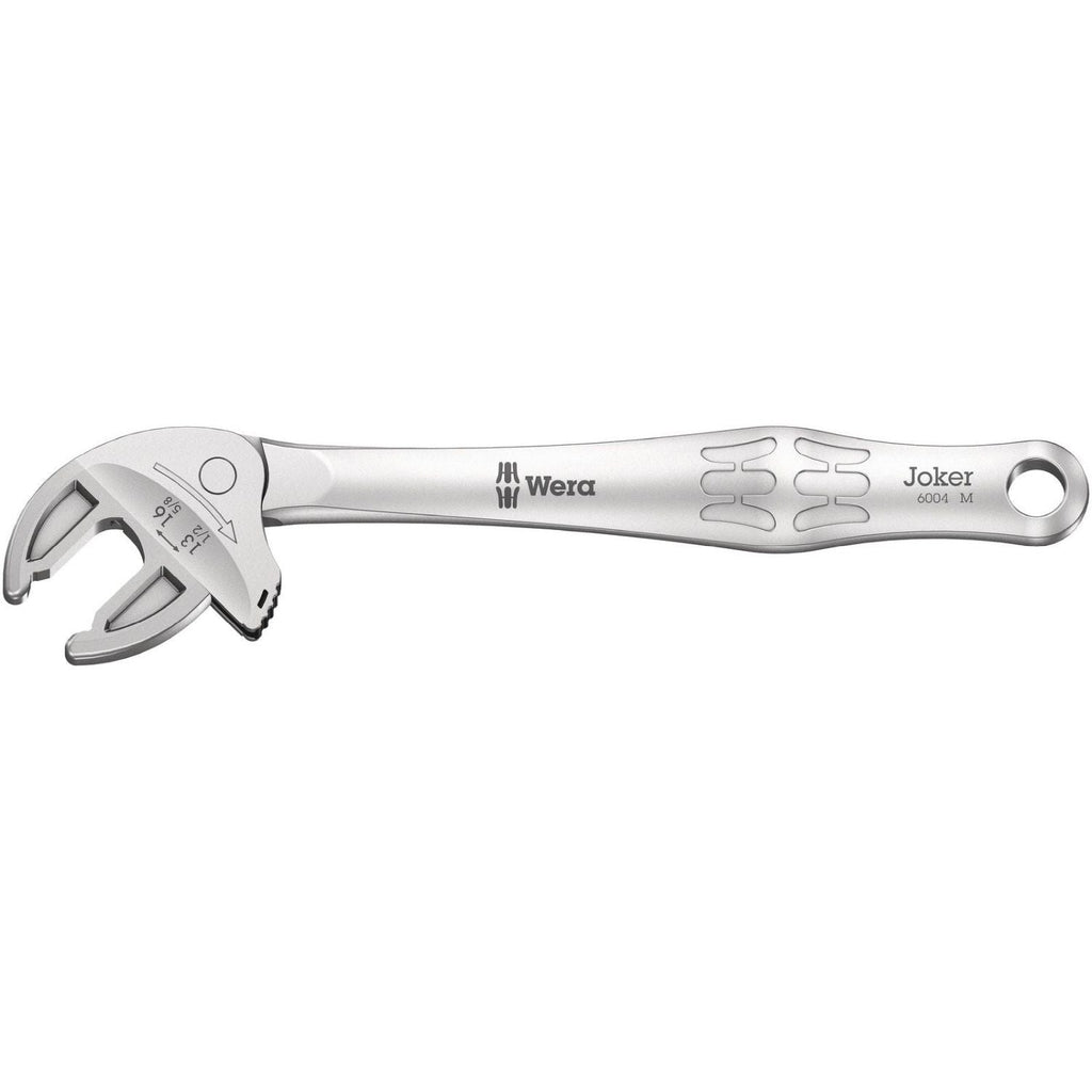 Wera 6004 Joker M Self-Setting Spanner, 13; 14; 15; 16x1/2; 17/32; 9/16; 19/32; 5/8-in.x188-mm.