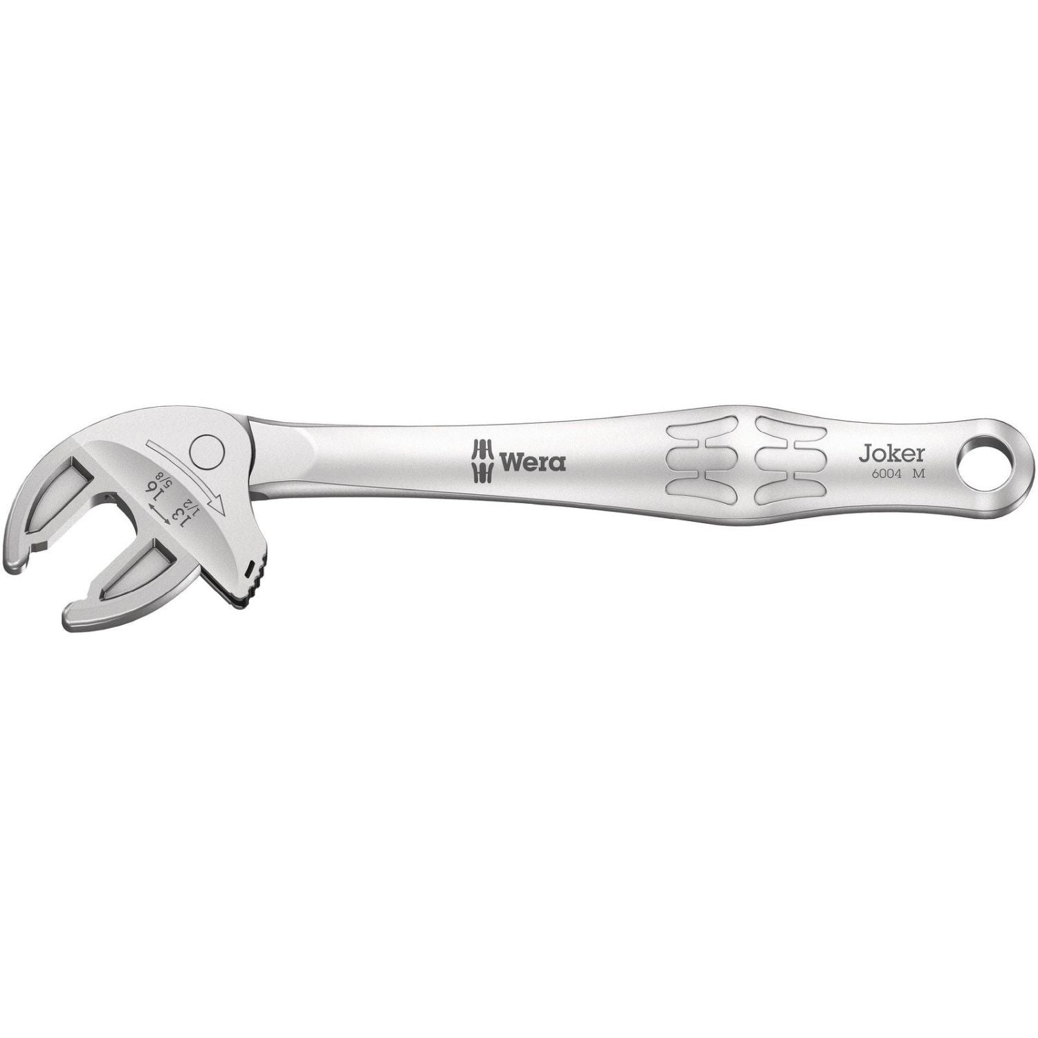 Wera 6004 Joker M Self-Setting Spanner, 13; 14; 15; 16x1/2; 17/32; 9/16; 19/32; 5/8-in.x188-mm.