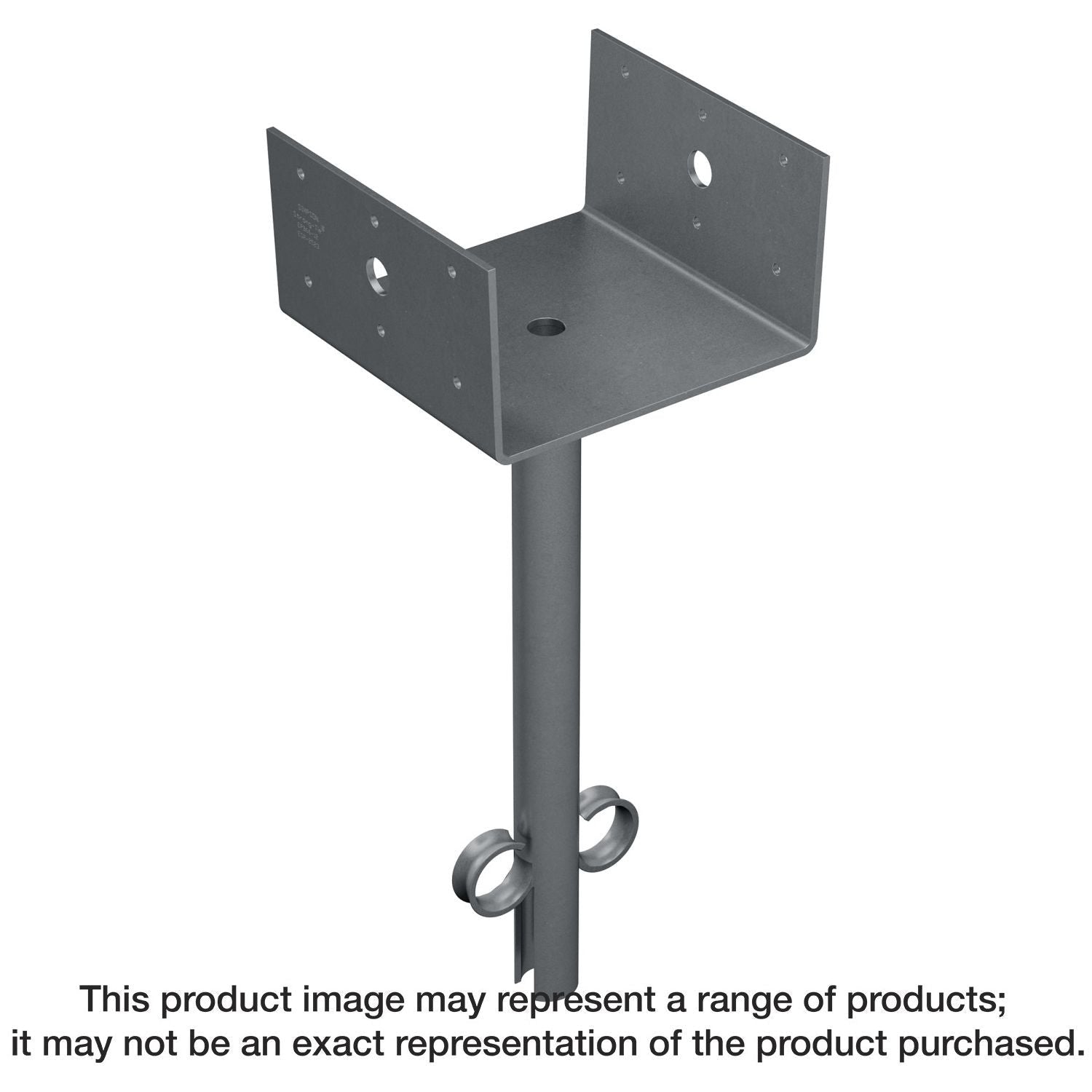 Simpson Strong-Tie EPB44HDG EPB Hot-Dip Galvanized Elevated Post Base for 4x4