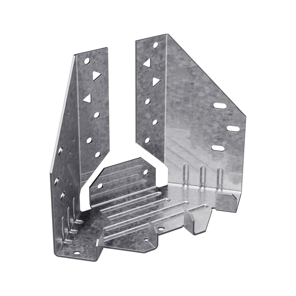 Simpson Strong-Tie MTHMQ-SDS3 MTHMQ 4-1/8-in. Galvanized Multiple Truss Hanger with Strong-Drive SDS Screws