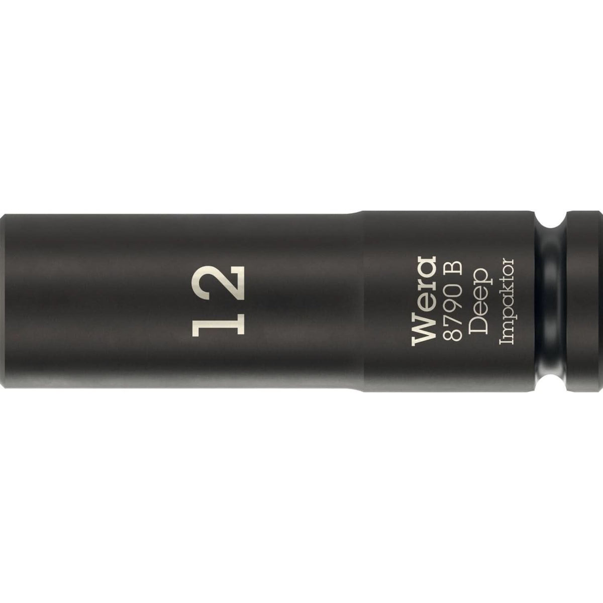 Wera 8790 B Impaktor Deep Socket With 3/8-in. Drive, 12x63-mm.