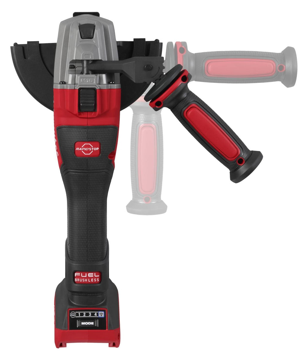 Milwaukee 3676-20 M18 FUEL 4-1/2" / 6" Dual Trigger Braking Paddle Switch Grinder w/ ONEKEY, Tool Only