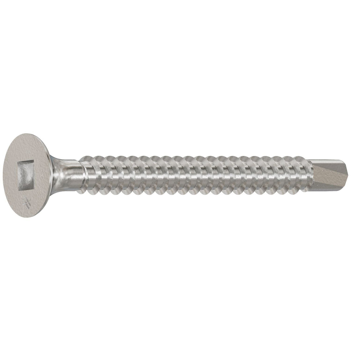 Simpson Strong-Tie F08T162BDB Self-Drilling Bugle-Head Screw, #8 x 1-5/8-in. #2 Square Drive, Type 410, 3000-Pack