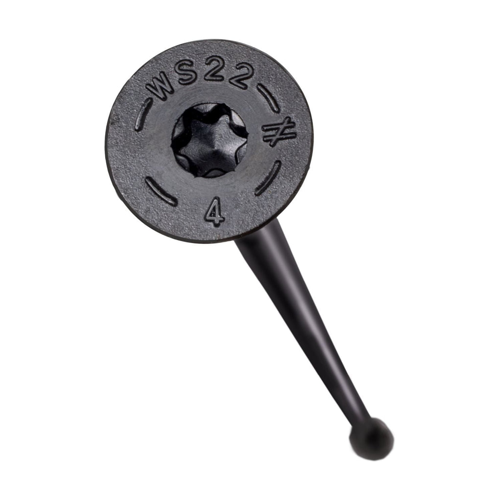 Simpson Strong-Tie SDWS22400 Strong-Drive SDWS TIMBER Screw (Interior), 0.220-in. x 4-in. E-coat, 250-Pack