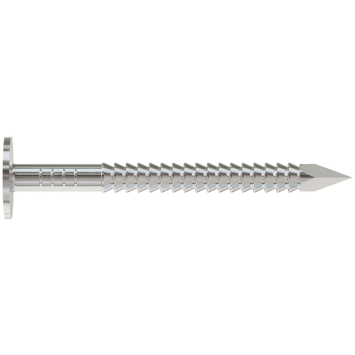 Simpson Strong-Tie S11A150RNBP 15° Wire Coil, Full Round Head, Ring-Shank Roofing Nail, 1-1/2-in. Type 304, 600-Pack