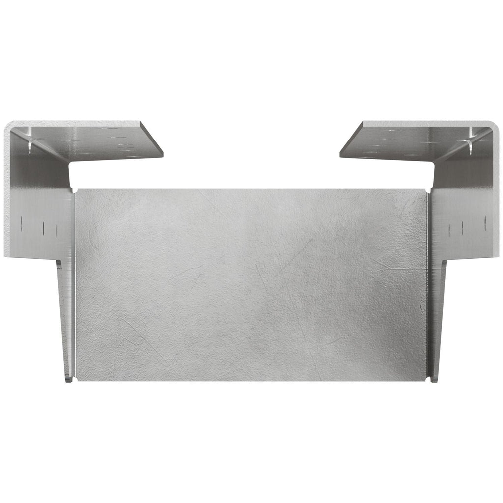 Simpson Strong-Tie HUCQ612SS-SDS HUCQ Stainless-Steel Heavy Face-Mount Concealed-Flange Joist Hanger for 6x12 w/ Screws