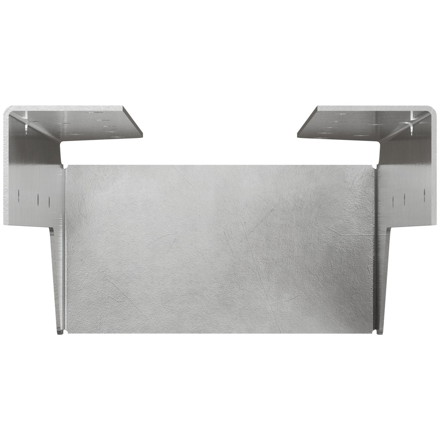 Simpson Strong-Tie HUCQ612SS-SDS HUCQ Stainless-Steel Heavy Face-Mount Concealed-Flange Joist Hanger for 6x12 w/ Screws