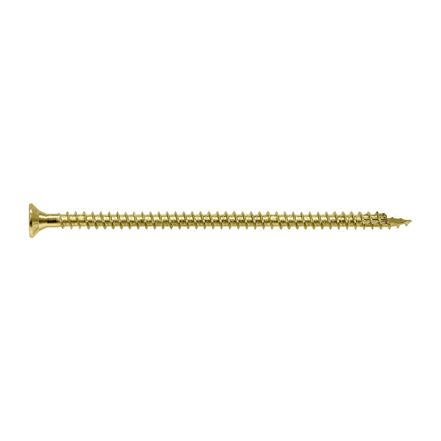 Simpson Strong-Tie SDCF22700 Strong-Drive SDCF TIMBER-CF Screw, 0.315-in. x 7-in. T40, Yellow Zinc, 250-Pack