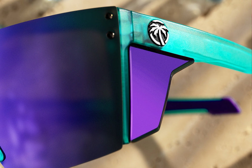 Heat Wave Performance XL Lazer Face Aqua Frost Z87+ Sunglasses