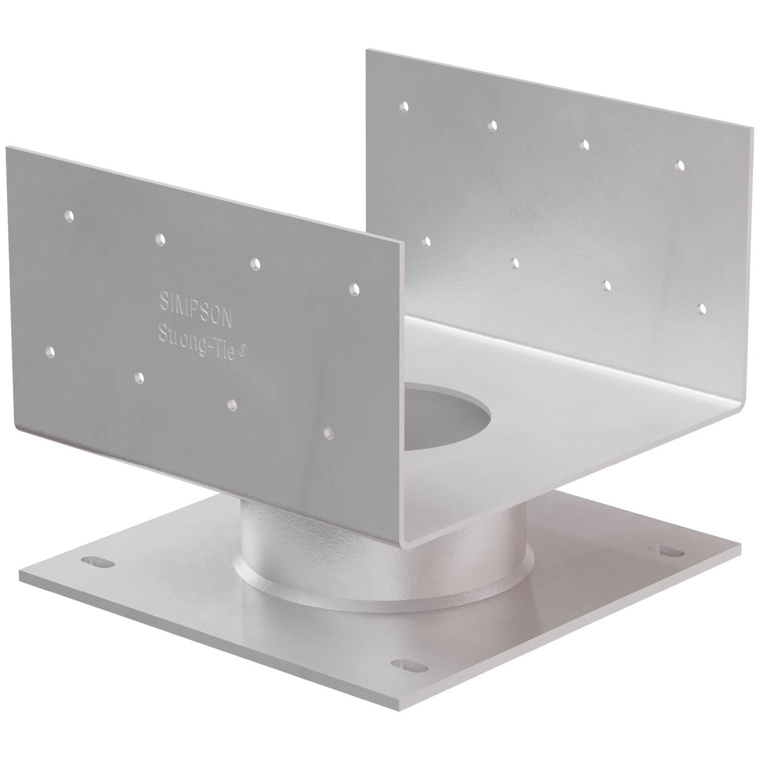 Simpson Strong-Tie ECB88HDG ECB Hot-Dip Galvanized 2-in. Standoff Column Base for 8x8