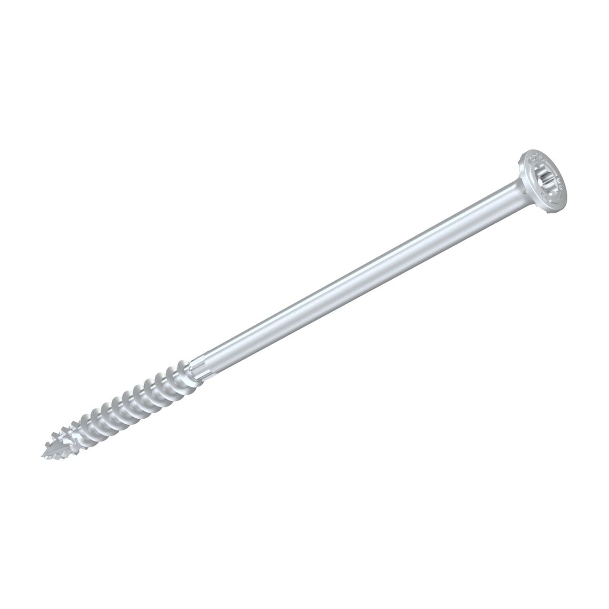Simpson Strong-Tie Strong-Drive SDWS Timber Screw, 0.275-in. x 8-in. T50, Type 316, 200-Pack (SDWS27800SS)