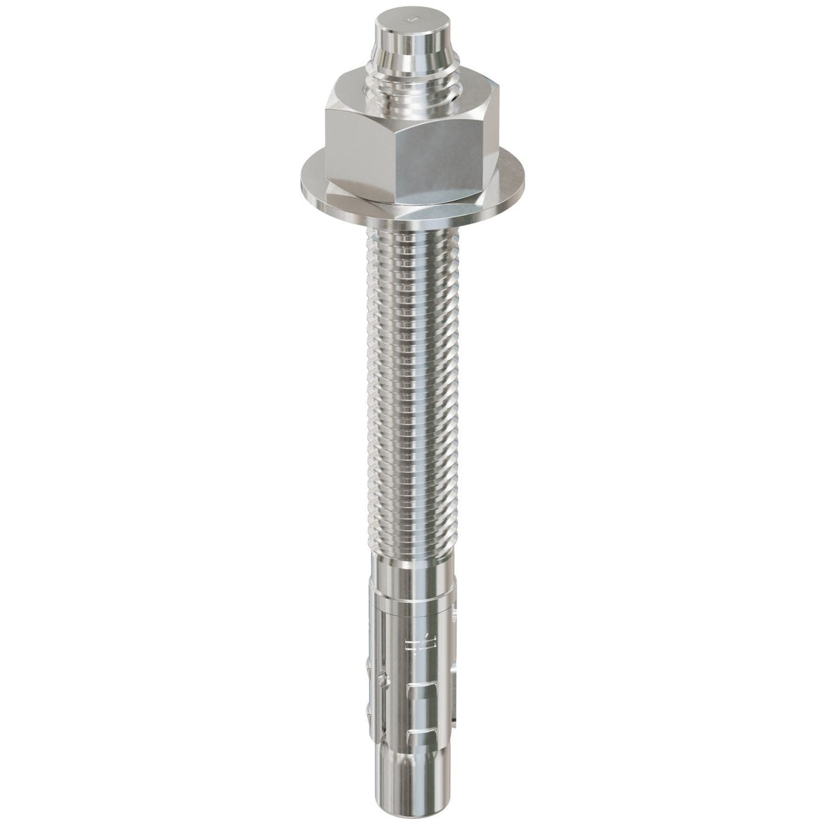 Simpson Strong-Tie STB2-62600S4F20 Strong-Bolt 2, 5/8-in. x 6-in. Type 304 Stainless-Steel Wedge Anchor, Fully Assembled, 20-Pack
