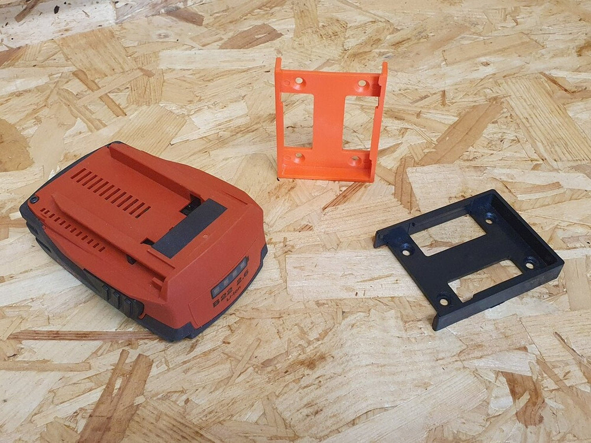 StealthMounts Battery Mounts for Hilti 22V, 6-Pack