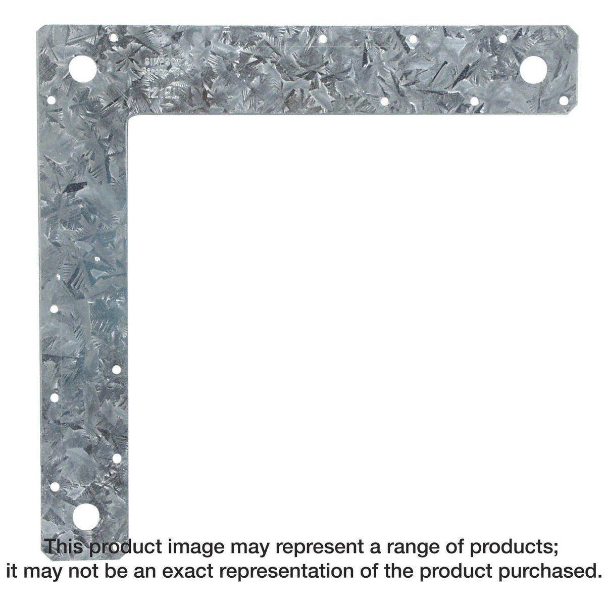 Simpson Strong-Tie 1212L 12-in. x 12-in. 14-Gauge Galvanized L Strap