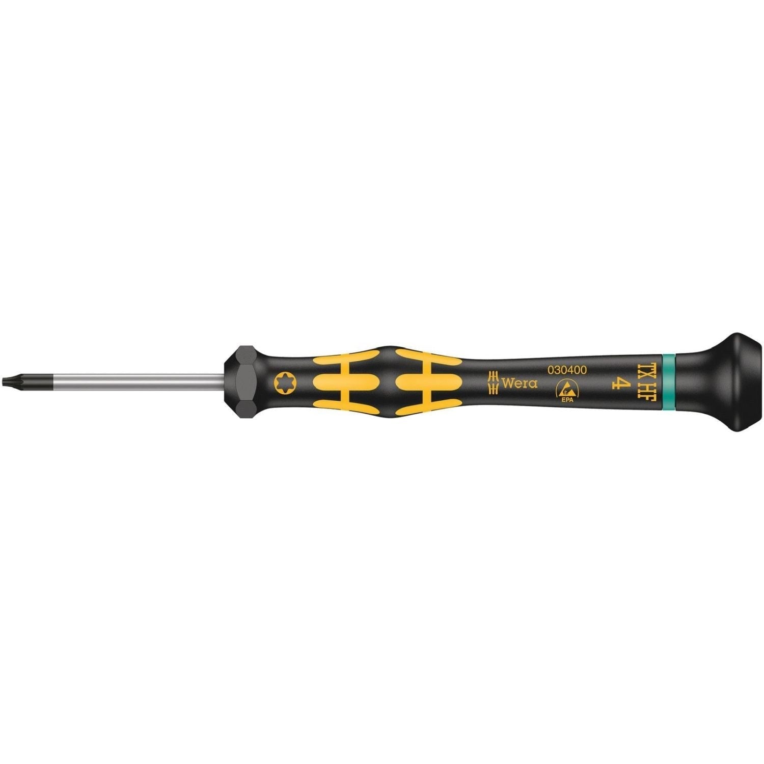 Wera 1567 Torx Hf Esd Kraftform Micro Screwdriver With Holding Function For Torx Screws, Torx 4x40-mm.