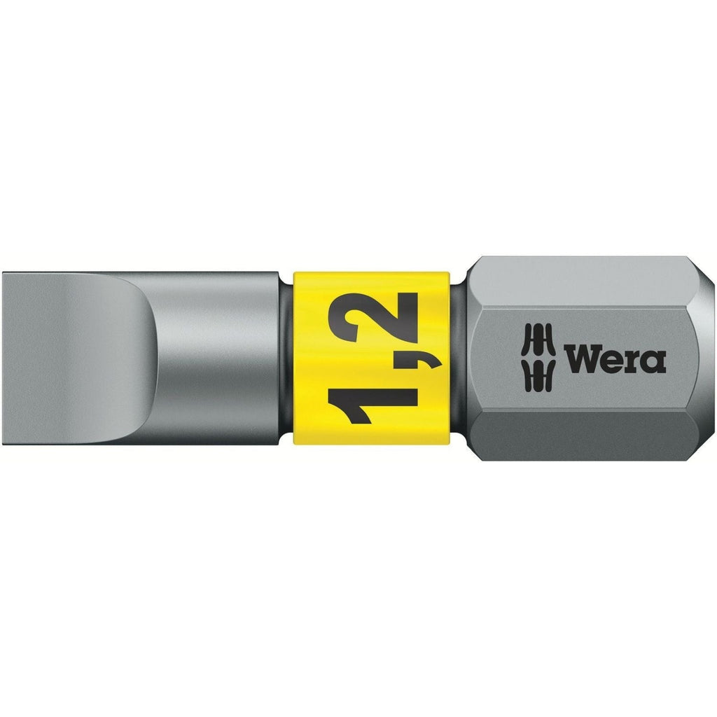Wera 800/1 Btz Bit, 1.2x6.5x25-mm.