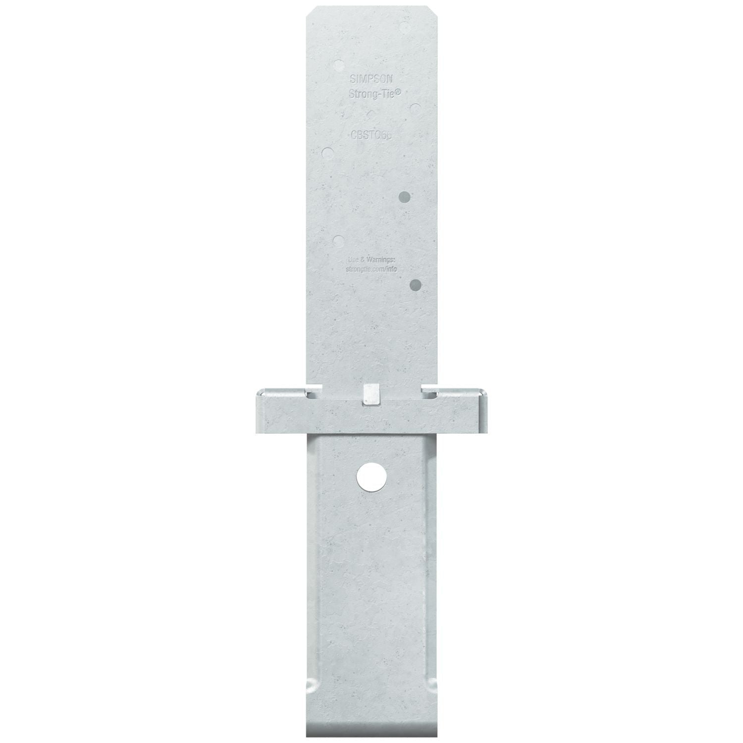 Simpson Strong-Tie CBSTQ66-SDS2HDG CBSTQ Hot-Dip Galvanized Standoff Column Base for 6x6 w/ SDS Screws