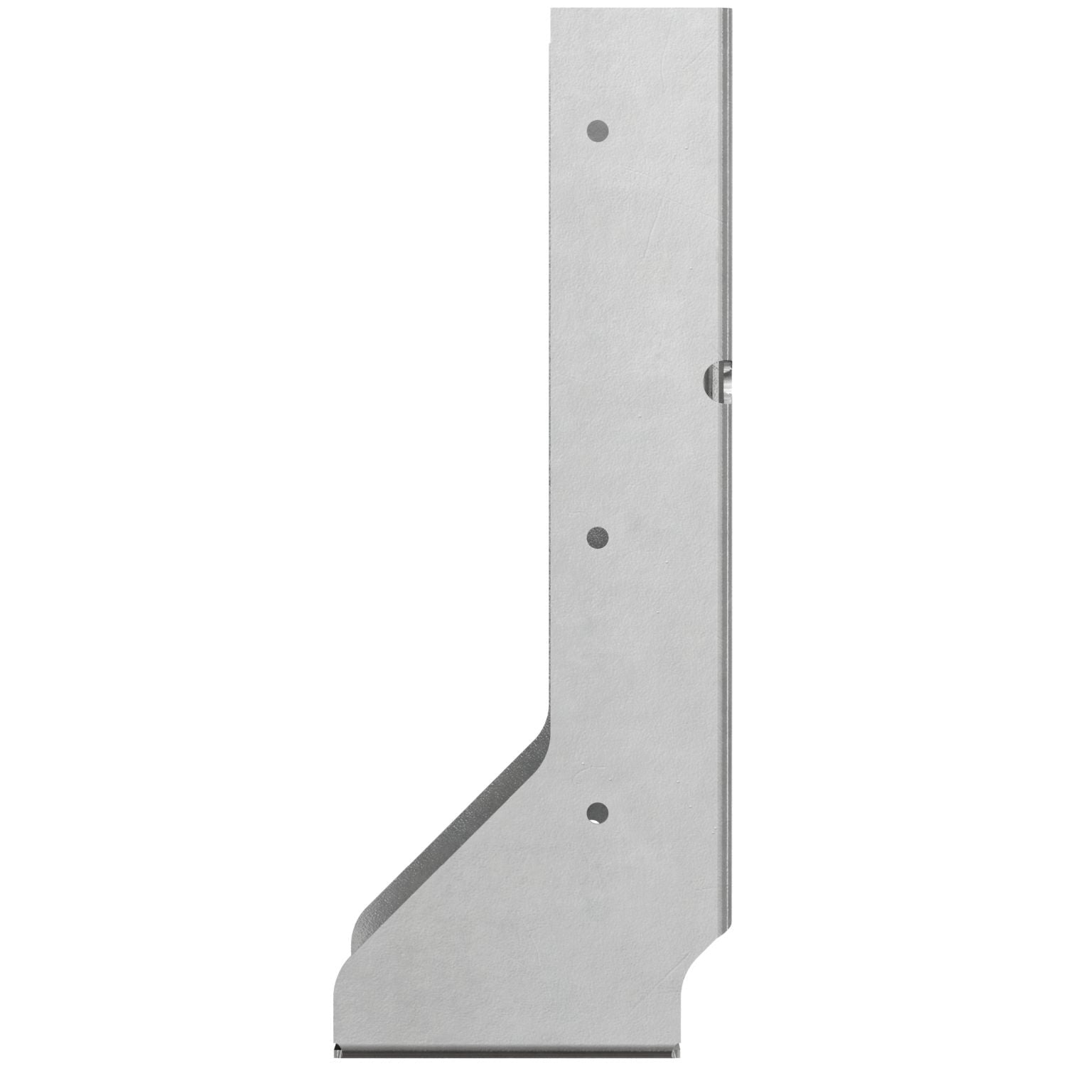 Simpson Strong-Tie HUCQ210-3SS-SDS HUCQ Stainless-Steel Heavy Face-Mount Concealed-Flange Joist Hanger for Triple 2x10 w/ Screws