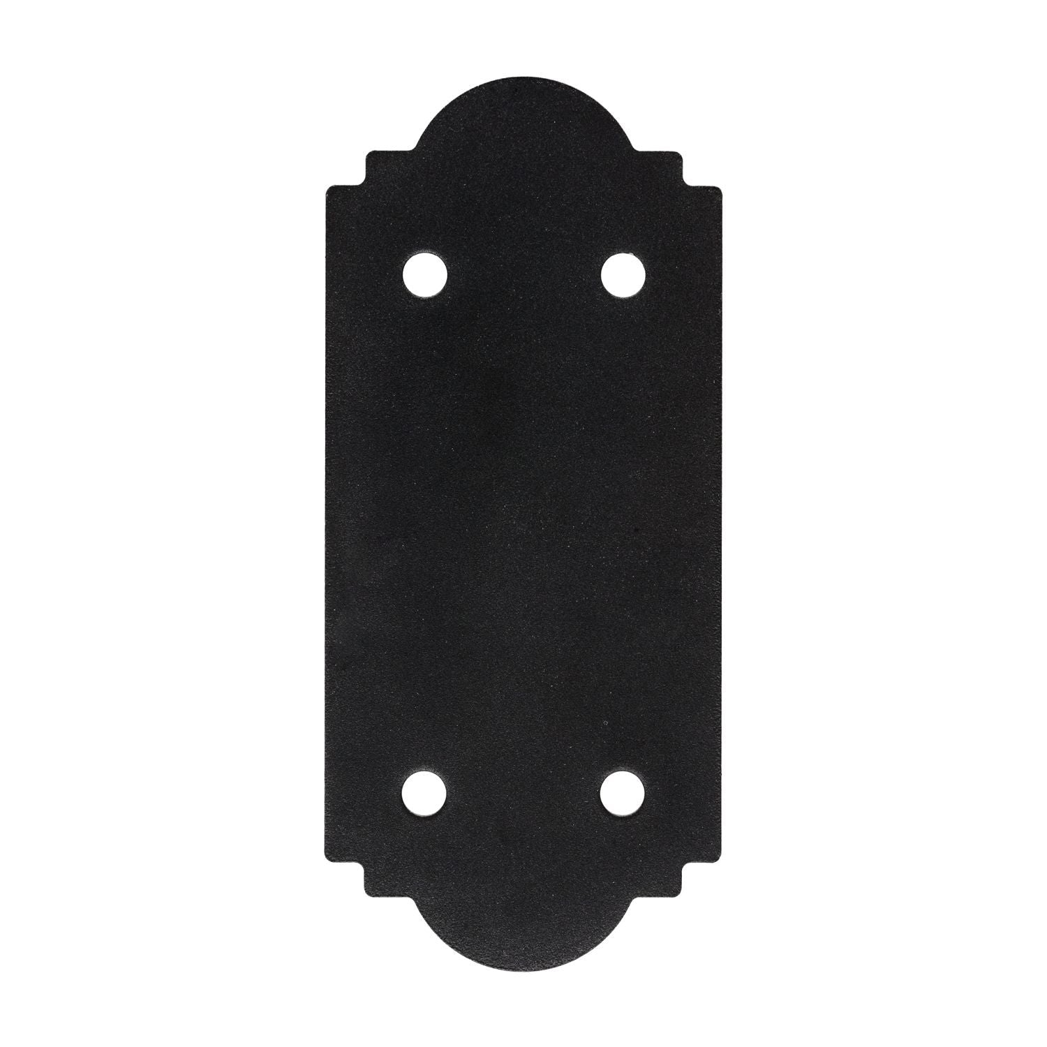 Simpson Strong-Tie APST612 Outdoor Accents Mission Collection ZMAX, Black Powder-Coated Strap for 6x