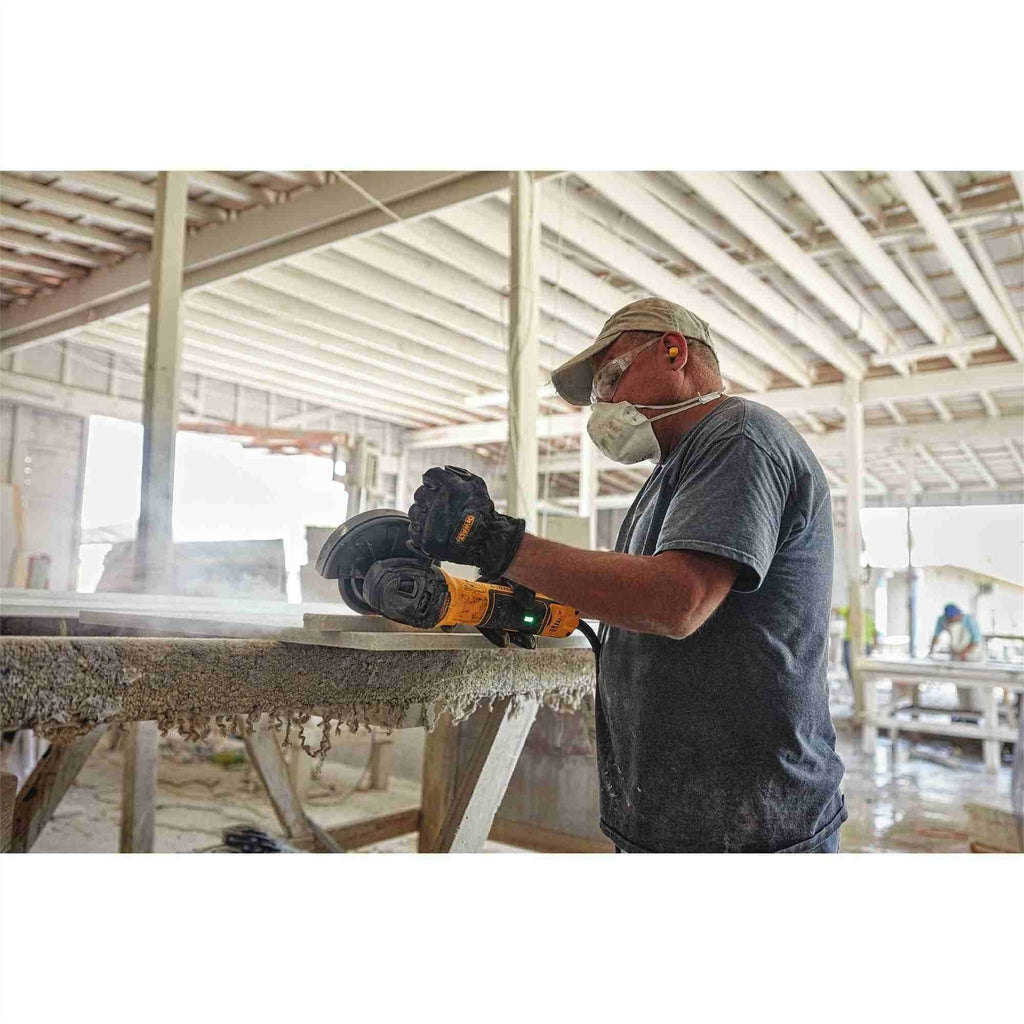 DeWalt DWE43231VS Corded 5" Brushless Slide Switch Small Angle Grinder With Kickback Brake