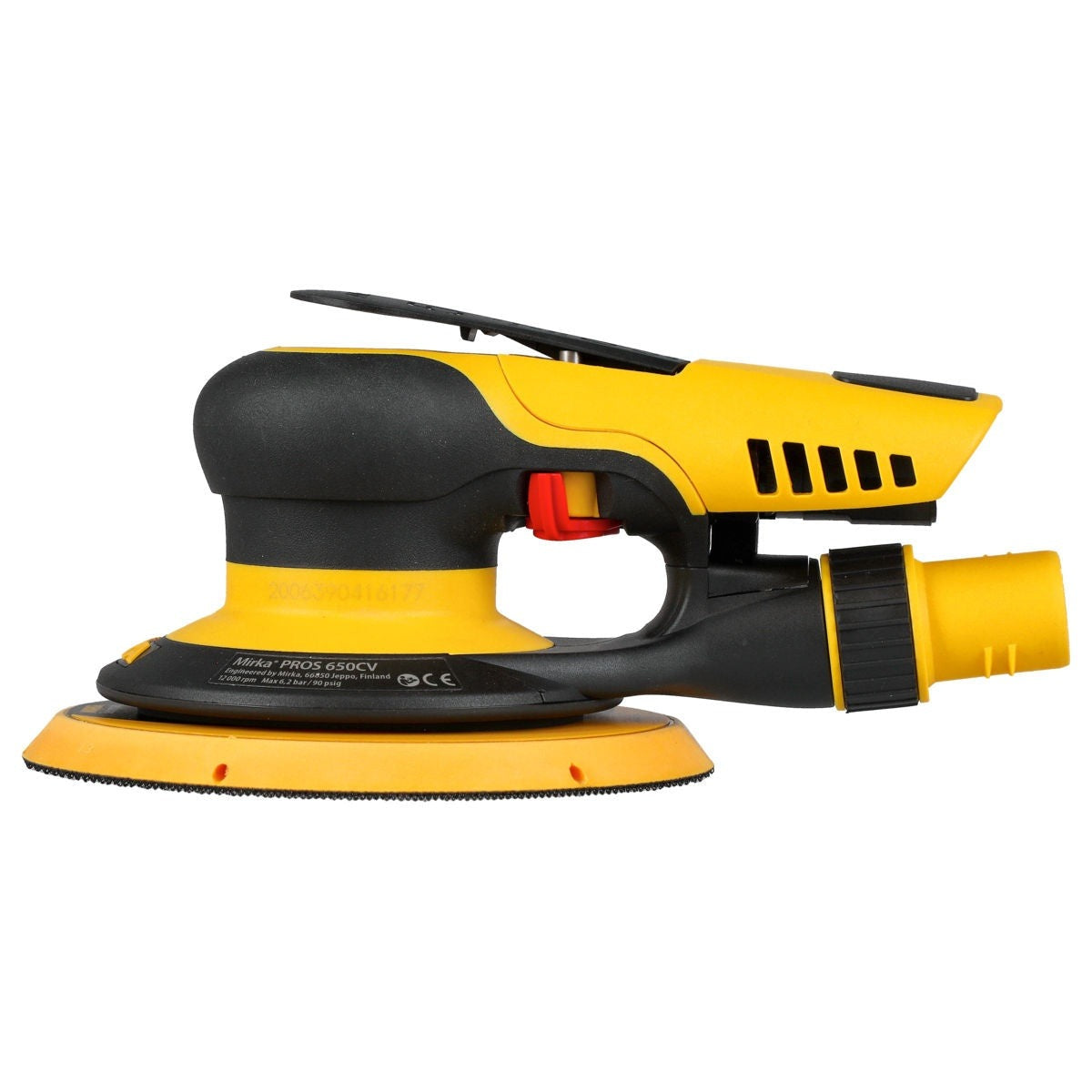 Mirka PROS 6-in. 5mm Pneumatic Random Orbital Sander with Central Vacuum Dust Extraction (MRP-650CV)