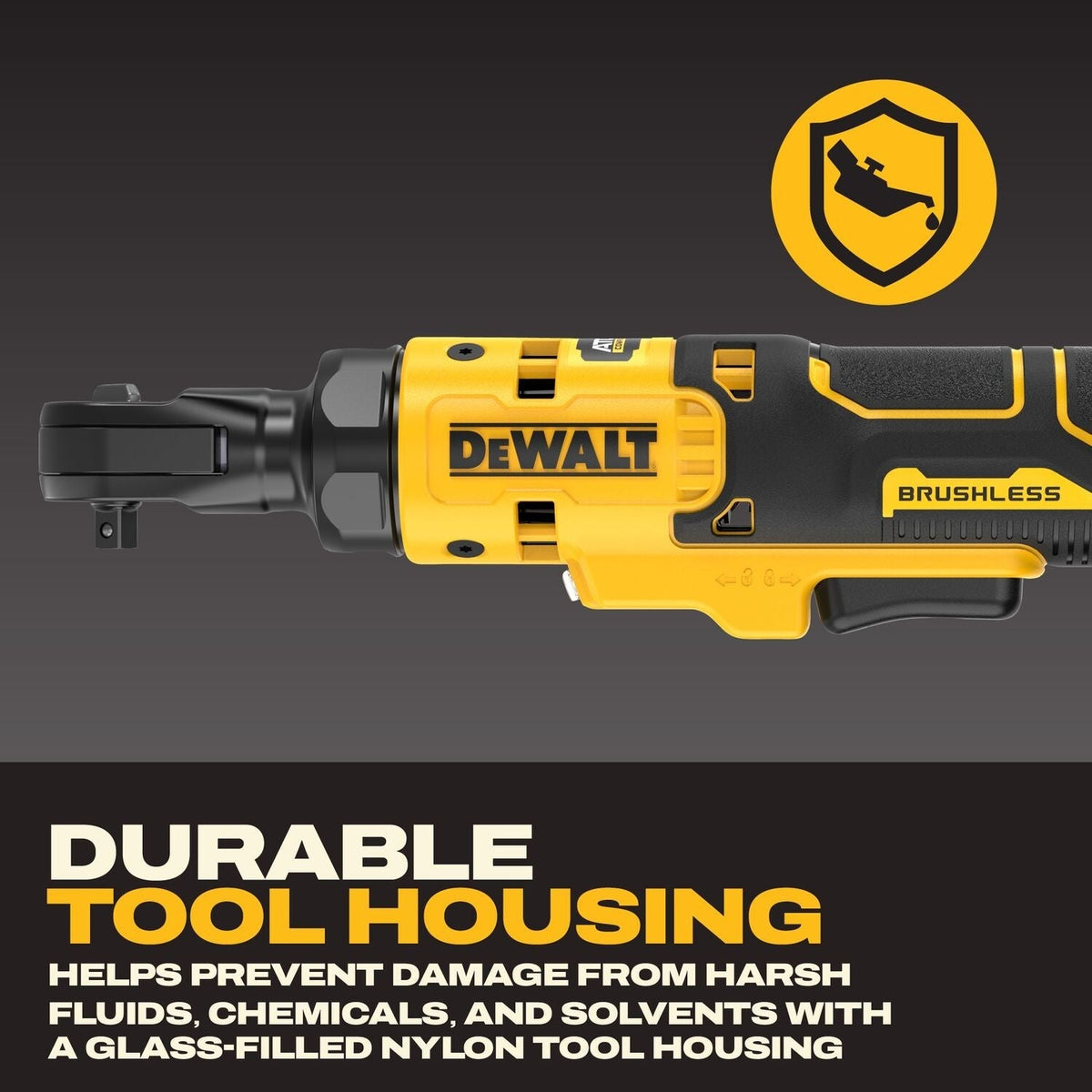 DeWALT DCF514B ATOMIC 20V MAX Brushless Cordless 1/4-in. Ratchet, Tool Only