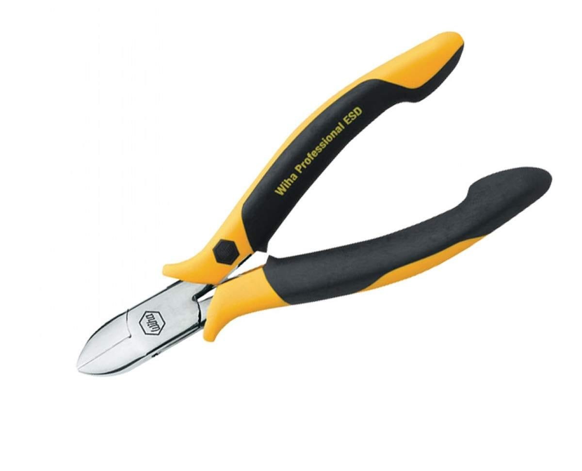 Wiha 32714 ESD Safe Precision Slim Oval Head Full Flush Cutters