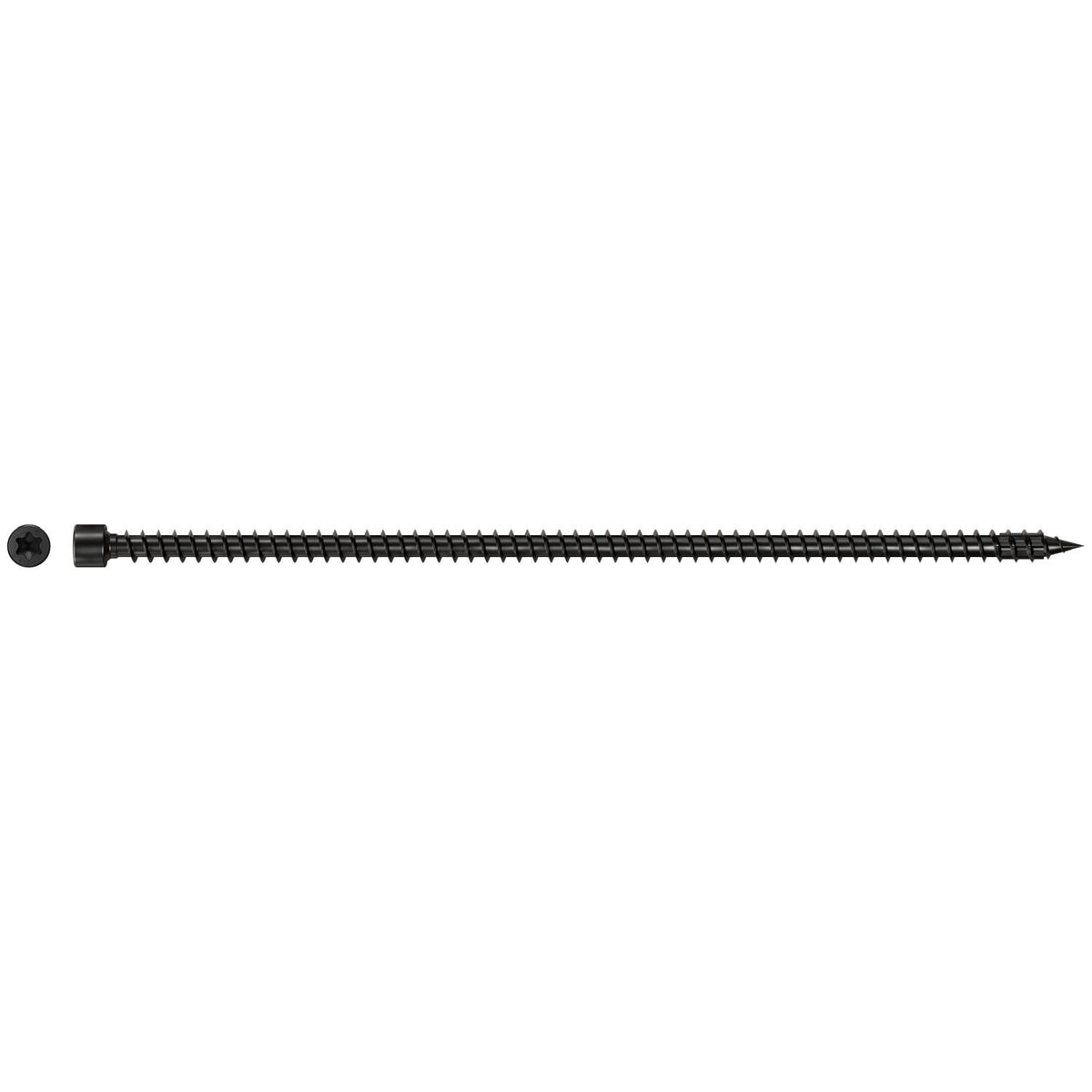 Simpson Strong-Tie SDCFC8X240 Strong-Drive SDCFC TIMBER-CFC Screw, 0.315-in. x 9-1/2-in. T40, E-Coat, 250-Pack