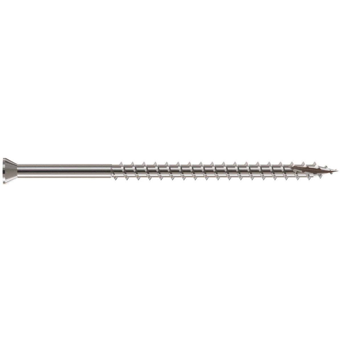 Simpson Strong-Tie S07C300PAK Trim-Head Screw, Square Drive, #7 x 3-in. #1 SQ, Type 305, 350-Pack