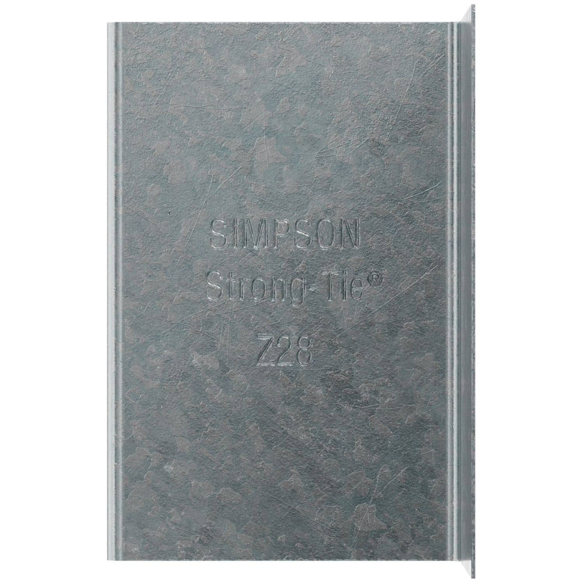 Simpson Strong-Tie Z28 2-5/16-in. x 1-1/2-in. 28-Gauge Galvanized Z Clip