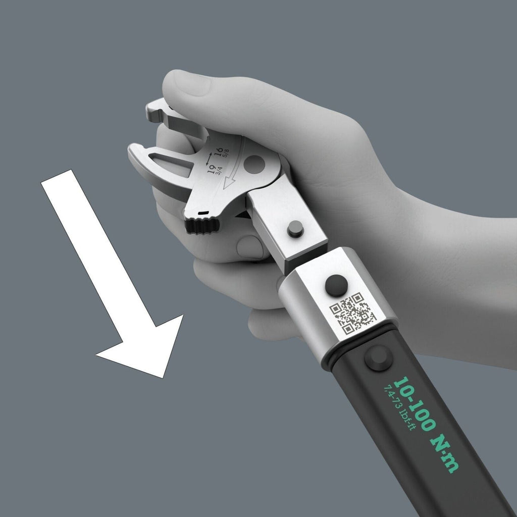 Wera 9530 Torque Wrench Set For Heat Pumps/Air Conditioning, 4-Pieces