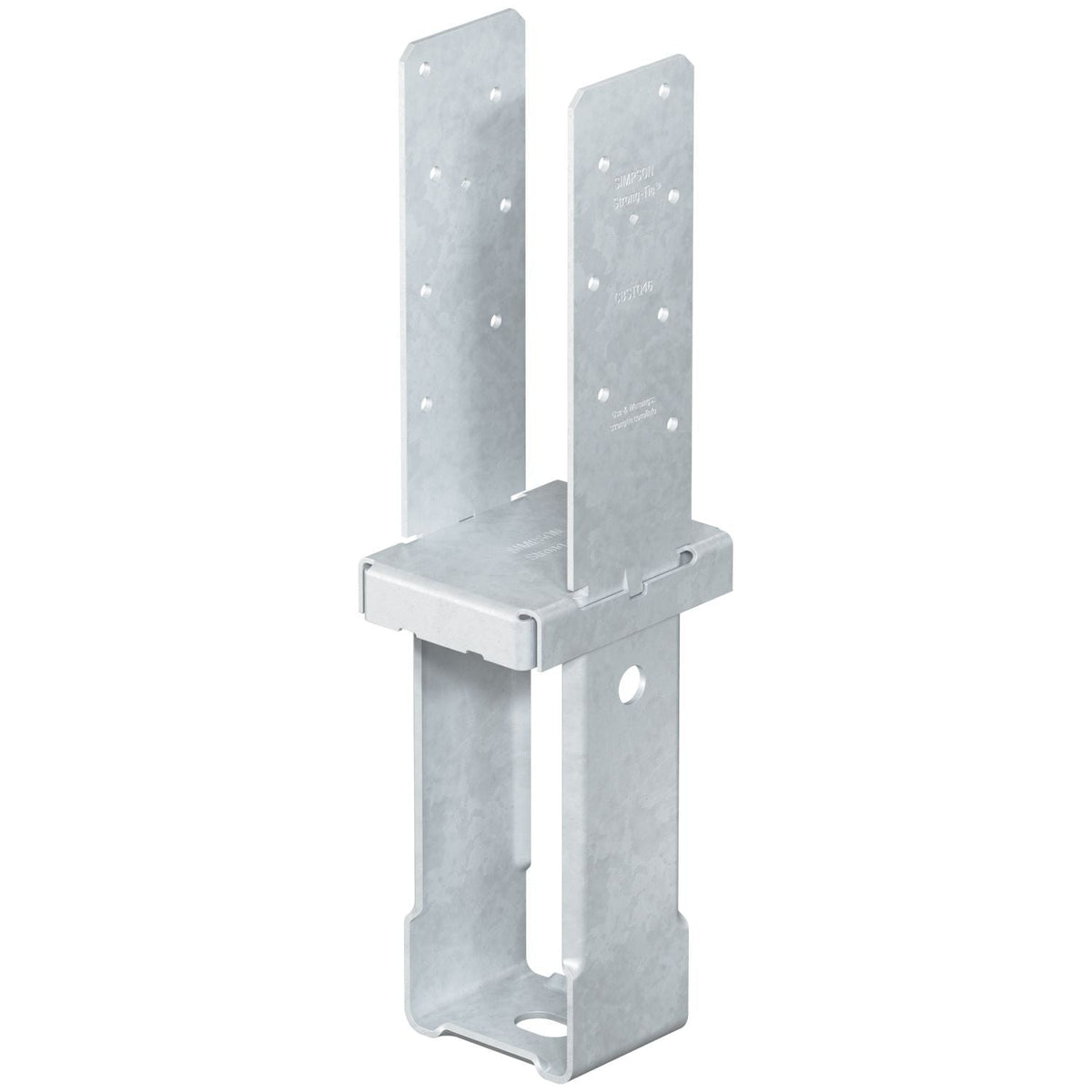 Simpson Strong-Tie CBSTQ46-SDS2HDG CBSTQ Hot-Dip Galvanized Standoff Column Base for 4x6 w/ SDS Screws