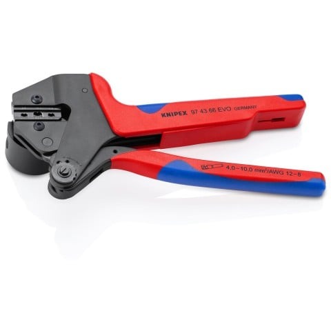 Knipex 8-1/4-in. Crimp System Pliers for MC4 Evo 2 Connectors (97 43 66 EVO)