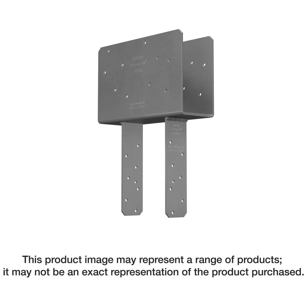 Simpson Strong-Tie CCQ48SDS2.5 CCQ Column Cap for 4x Beam, 8x Post with Strong-Drive SDS Screws